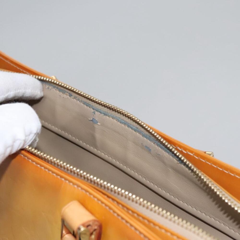 LOUIS VUITTON Monogram Vernis Columbus Tote Bag Beige M91023 - Picture 10 of 16